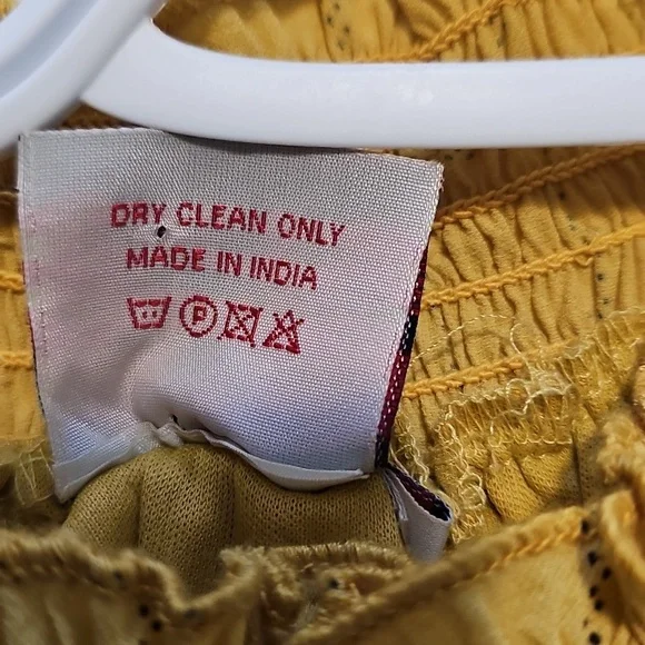 Elegant Mustard Yellow Dress - Picture 2 of 3